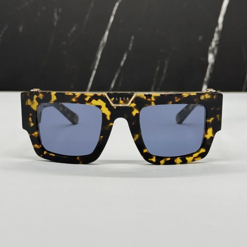 NEW SPP092M 0781 PHILIPP PLEIN GLOOM HAVANA MEN SUNGLASSES
